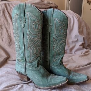 Durango Dreamcatcher Turquoise Cowboy Boots Sz 9